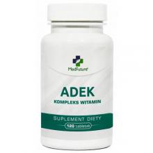 Zdjęcie produktu - MedFuture ADEK Kompleks Witamin, 120tabl.