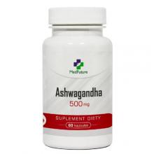 Zdjęcie produktu - MedFuture Ashwagandha 500mg, 60 kapsułki 