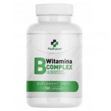 Zdjęcie produktu - MedFuture B-complex + biotyna, 120tabl.