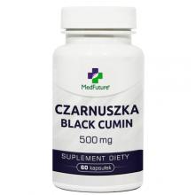 Zdjęcie produktu - MedFuture Czarnuszka 500mg, 60kaps.