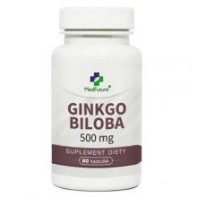 Zdjęcie produktu - MedFuture Ginkgo Biloba 500mg, 60kaps.