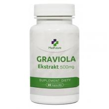 Zdjęcie produktu - MedFuture Graviola Ekstrakt 500mg, 60kaps.