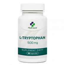 Zdjęcie produktu - MedFuture L-tryptophan 500mg, 60kaps.