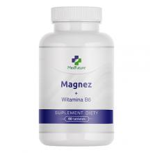 Zdjęcie produktu - MedFuture Magnez + Witamina B6, 60 tabl.