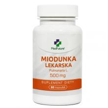 Zdjęcie produktu - MedFuture Miodunka Lekarska 500mg, 60kaps.