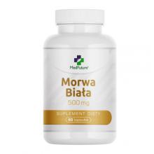 Zdjęcie produktu - MedFuture Morwa biała 500mg, 60 kaps.