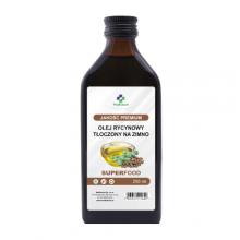 Zdjęcie produktu - MedFuture Olej rycynowy nierafinowany, tłoczony na zimno, 250ml 