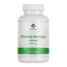 Zdjęcie produktu - MedFuture Zielona herbata ekstrakt 500 mg, 60 kaps.