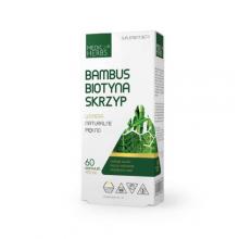 Zdjęcie produktu - MEDICA HERBS Bambus Biotyna Skrzyp, 60 kaps.
