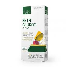 Zdjęcie produktu - Medica Herbs Beta glukan 1,3/1,6D, 60 kaps.