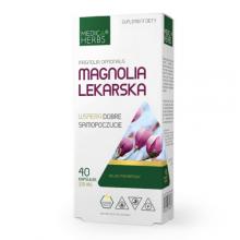 Zdjęcie produktu - Medica Herbs Magnolia Lekarska 225 mg, 40 kaps.