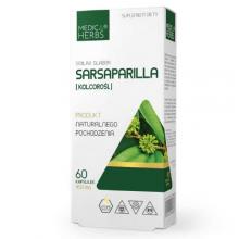 Zdjęcie produktu - Medica Herbs Sarsaparilla (Kolcorośl), 60 kaps.