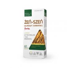 Zdjęcie produktu - Medica Herbs Żeń-Szeń Właściwy (Koreańśki) Forte, 60 kaps.