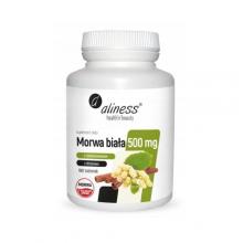 Zdjęcie produktu - Aliness Morwa Biała 500 mg, 180 tabl.