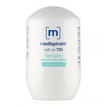 Zdjęcie produktu - MEDISPIRANT Antyperspirant hamujący wzrost włosk&oacute;w roll-on 72h, 40 ml