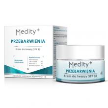 Zdjęcie produktu - MEDITY+ PRZEBARWIENIA Krem do twarzy na dzień SPF30, 50ml