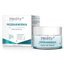 Zdjęcie produktu - MEDITY+ PRZEBARWIENIA Krem do twarzy na noc, 50ml