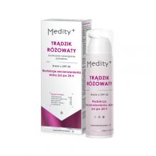 Zdjęcie produktu - MEDITY+ TRĄDZIK R&Oacute;ŻOWATY Krem naprawczy na dzień z SPF 25, 50ml