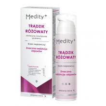 Zdjęcie produktu - MEDITY+ TRĄDZIK R&Oacute;ŻOWATY Krem naprawczy na noc, 50ml
