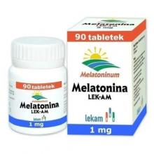 Zdjęcie produktu - Melatonina 1mg - 90 tabletek 
