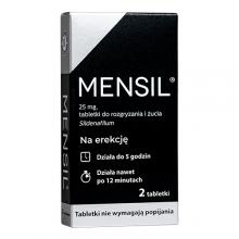 Mensil 0,025g, 2 tabletki do rozgryzania i żucia 