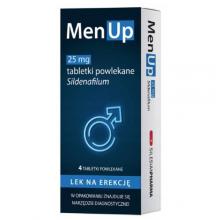 Zdjęcie produktu - MenUp 25 mg, 4 tabletki powlekane