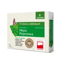 Zdjęcie produktu - Mięta pieprzowa, 60tabl.