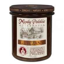 Zdjęcie produktu - Miody Polskie Mi&oacute;d gryczany, 400 g