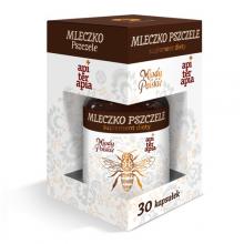 Zdjęcie produktu - Miody Polskie Mleczko pszczele liofilizowane,  30 kapsułek