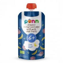 Zdjęcie produktu - SALVEST P&Otilde;NN BIO Mleczna owsianka na dobranoc z owocami, 110g