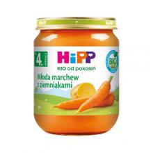 Zdjęcie produktu - HiPP BIO Młoda marchew z ziemniakami po 4. miesiącu, 125 g