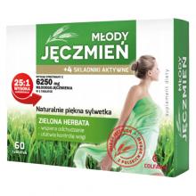 Zdjęcie produktu - Młody jęczmień COLFARM, 60 tabletek 