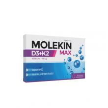 Zdjęcie produktu - Molekin D3 + K2 MAX, 30 tabl.