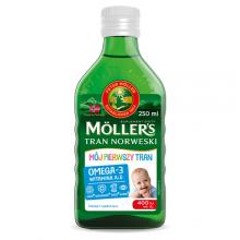 Zdjęcie produktu - Moller's M&oacute;j Pierwszy Tran Norweski, 250 ml