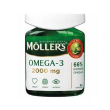 Zdjęcie produktu - Mollers Omega-3 2000 mg, 60 kaps.