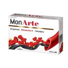 Zdjęcie produktu - MonArte, 30 kapsułek - Monakolina K na prawidłowy poziom cholesterolu
