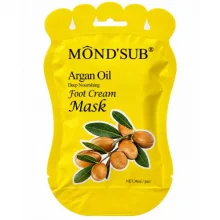 Zdjęcie produktu - Mond'Sub Maska do st&oacute;p w formie skarpetek z olejkiem arganowym, 1 para