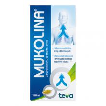 Mukolina syrop 0,05 g/ml, 120 ml