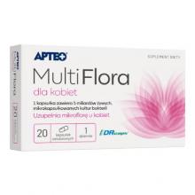 Zdjęcie produktu - APTEO MultiFlora dla kobiet, 20 kapsułek