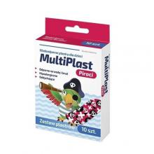 Zdjęcie produktu - Multiplast Plastry Wodoodporne Piraci,  10 sztuk