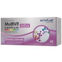 Zdjęcie produktu - ActivLab MultiVit Centrum Ona, 60 kaps.