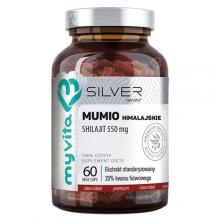 Zdjęcie produktu - MyVita Silver Pure Mumio Himalajskie 550 mg, 60 kaps.