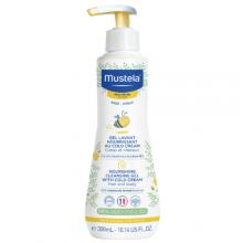 Zdjęcie produktu - MUSTELA Bebe Odżywczy żel do mycia z Cold Cream i organicznym woskiem pszczelim, 300ml