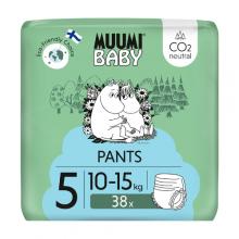 Zdjęcie produktu - Muumi Baby Pants Pieluchomajtki 5 (10-15 kg), 38 szt.