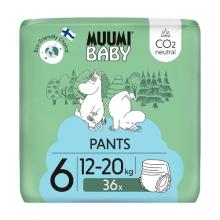 Zdjęcie produktu - Muumi Baby Pants Pieluchomajtki 6 (12-20 kg), 36 szt.