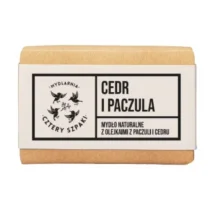 Zdjęcie produktu - Cztery Szpaki (4szpaki) Mydło w kostce Cedr i paczula, 110 g