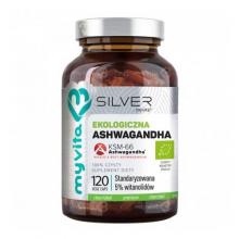 Zdjęcie produktu - MyVita Silver Ashwagandha KSM-66, 120 kaps.
