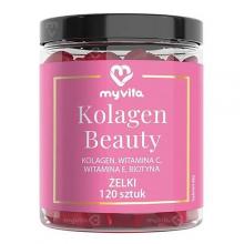 Zdjęcie produktu - MYVITA Kolagen Beauty Żelki, 120 szt.