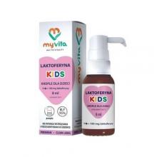 Zdjęcie produktu - MyVita Laktoferyna KIDS krople, 8 ml