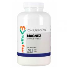 Zdjęcie produktu - MyVita Magnez Cytrynian magnezu proszek, 250 g